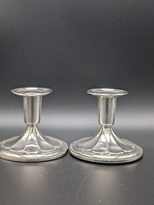 2 Kerzenständer aus 830er