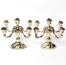 Paar Kerzenleuchter Kandelaber