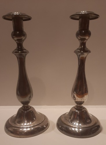 Silber leuchter paar 26cm - paar,