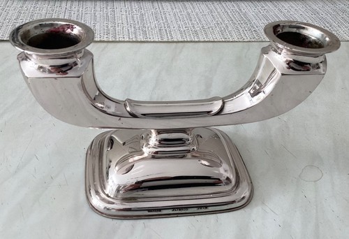 Silber-Kerzenleuchter,2-armig