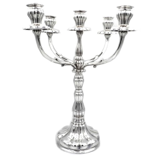Großer flammiger 800 silber - 5-flammiger,