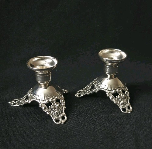 Paar kerzenleuchter 800 - 800, silber