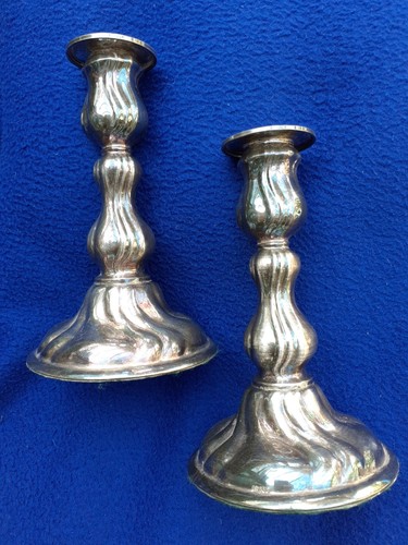 Echt silber kerzenständer - silber,
